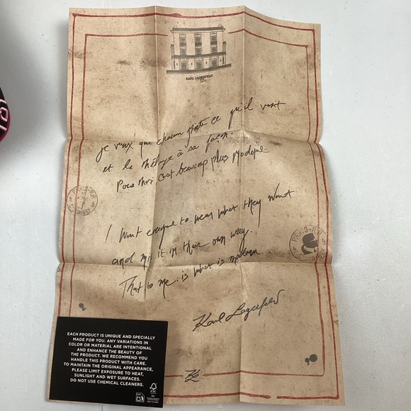 Karl Lagerfeld Paris Agyness Convertible Shoulder Crossbody Bag NEW! Retail $298 - Picture 6 of 16